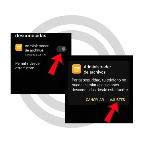 Allow from unknown sources (3)